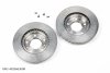 Disque de frein avant d'origine pour Dacia DUSTER, 269MM, 2 pièces, 402066300R